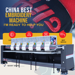 10 Years Motor 15 Needle 6 Head Industrial Embroidery <strong>Machine</strong> Top Automatic Embroidery <strong>Machine</strong> <strong>Computer</strong> Like Tajima Barudan Swf - Product Image 1