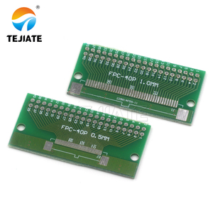 Ffc/FPC Adapter Board để trực tiếp cắm 1.0mm Cáp PCB chế tạo tấm Hàn 2.54mm thẳng kết nối - Product Image 6