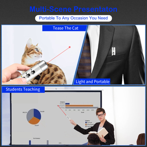 Presenter Wireless rosso 30m Range, 2.4 GHz telecomando telecomando presentatore, presentazione per PowerPoint/Windows/Mac /Keynote - Product Image 4