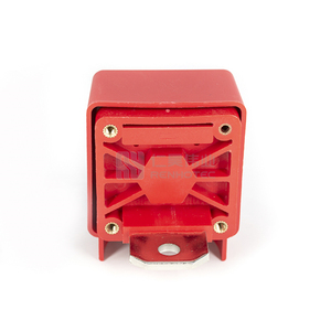 M8 M6 bakır bara Lug terminali yüksek akım konnektörü 100A 150A 200A için akü invertör kırmızı renk - Product Image 3