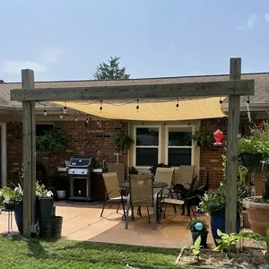 Sommer Outdoor farbiges Schattierung snetz gewickelt Perforiertes Schattierung stuch Verdicktes Wärme isolation snetz Schattierung snetz - Product Image 2