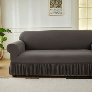 Cor sólida Sofá Slipcover Universal Living Room Stretch Sofá Protector Anti-Pet Sofá Capa Decoração de Casa Barato Atacado - Product Image 5