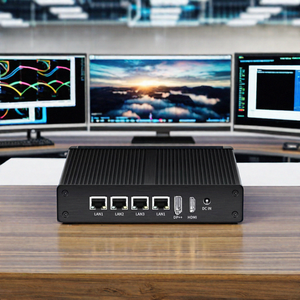 Mini PC Serie 2,5 CPU Atom C3558 C3758R C3808, 10G SFP +/G LAN/Consola/VGA, Qotom Mini Server/ Router Firewall - Product Image 5