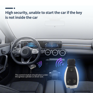EASYGUARDスマートキーPKEパッシブキーレスエントリーは、工場OEMプッシュスタートボタンと快適なアクセスを備えたベンツに適合します