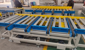 <strong>Automated</strong> Live-Roller Powered Pallet/Skid Pallet <strong>Handling</strong> Roller Conveyor <strong>System</strong>/Pallet Pop-Up Transfer Conveyor Unit - Product Image 4