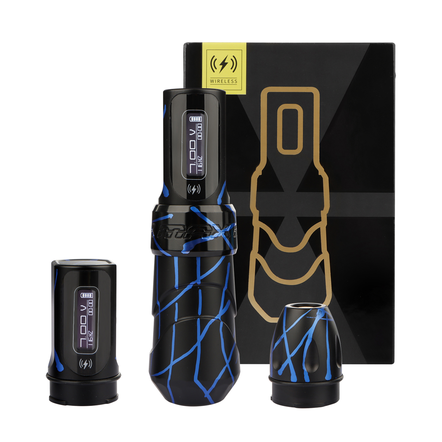 Blue camouflage (2 batteries)