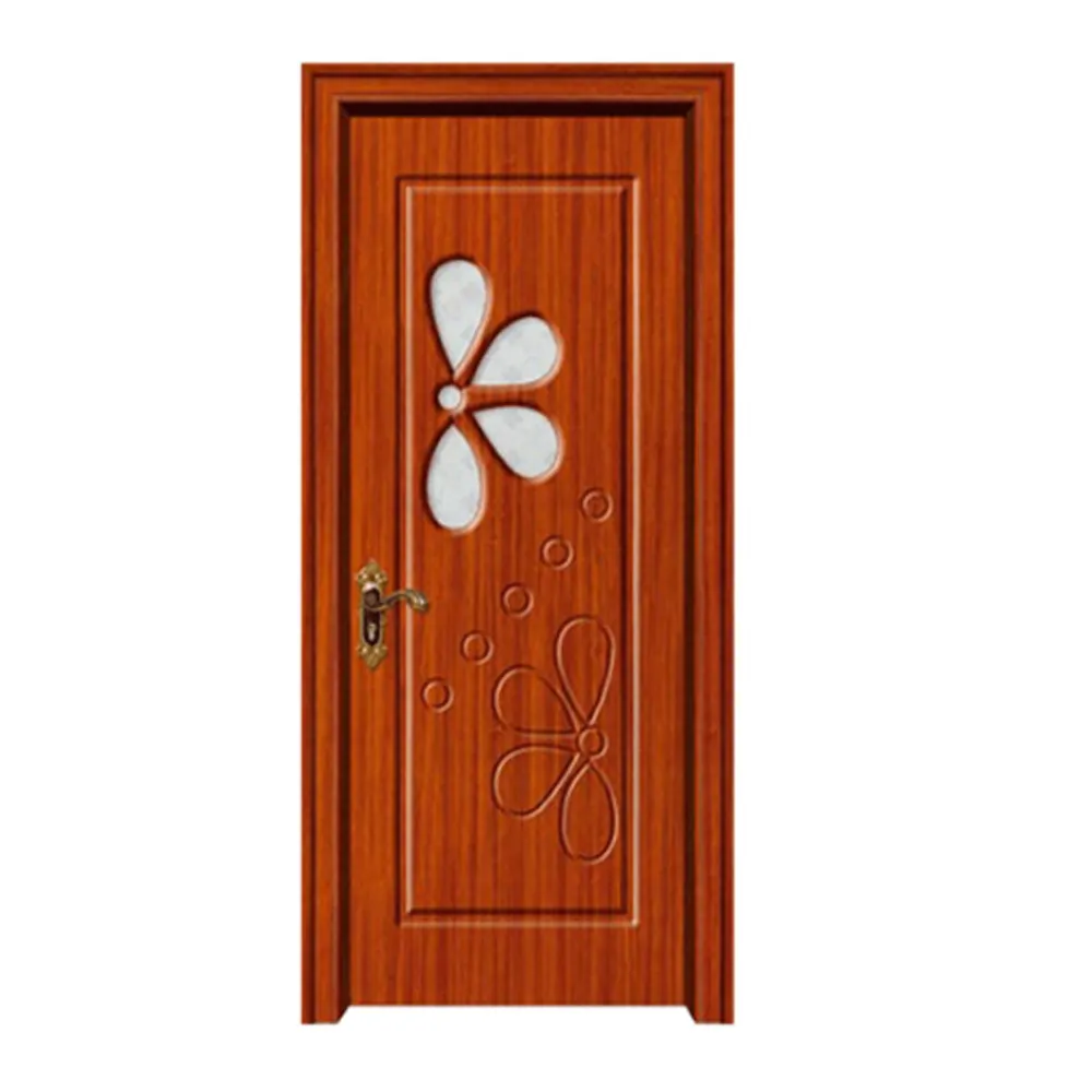 Good Quality Soundproof PVC Sliding Door PVC Accordion Doors Interior door for bathroom