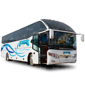 Used Mini Buses 30 Seats Left-Hand Drive Electric Diesel Fuel Options <strong>8L</strong> <strong>Turbo</strong> Engine Light Fabric Interior Manual Gearbox Metal - Product Image 1