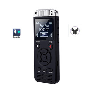 Ein-Klick-Betrieb HIFI-Musik telefon aufzeichnung Digital Voice Recorder Continuous Recording Pen-Gerät - Product Image 5