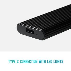 外部Ssdエンクロージャータイプc 10Gbps Usb3.2アルミニウムデュアルプロトコルM.2 Ssdエンクロージャー - Product Image 6