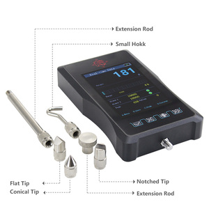 Medidor de fuerza portátil Dinamómetro de mano digital Instrumento de medición Pull Indicador de celda de carga de empuje Recargable de mano - Product Image 2