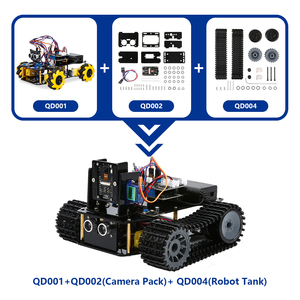 ACEBOTT ESP32 Robot programmabile Kit per auto per Arduino Smart Robot Set per l'apprendimento Kit di automazione didattica