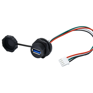 IP67 USB 3.0 2.0อะแดปเตอร์คู่แต่งงานชายกับหญิงเต้ารับแจ็คซ็อกเก็ต Type-C แผง Usb เมาสายเชื่อมต่อกันน้ำ - Product Image 6