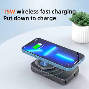 Manyetik kablosuz taşınabilir şarj 5000 10000 mAh taşınabilir şarj cihazı bataryası paketi ile uyumlu iPhone 12/13/14 artı/Pro/Pro Max/mini - Product Image 6
