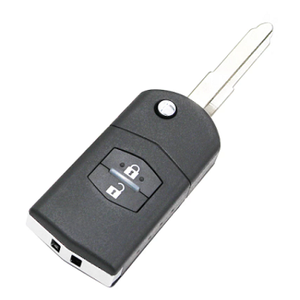 <strong>2</strong> Button FSK434 MHz Folding Remote <strong>Key</strong> 4D63 CHIP Car Smart <strong>Key</strong> Auto Remote Control <strong>Key</strong> for <strong>MAzda</strong> 2010-2013 M3 - Product Image 1