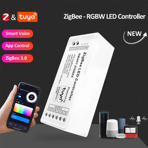 Контроллер Tuya Smart Life Zigbee Dc5-24v Одноцветный Cw + ww Rgb Rgbw Rgbwc диммер СВЕТОДИОДНЫЙ Контроллер - Product Image 3