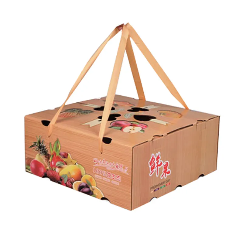 Caixa de papelão isolada da corrente fria para marcenaria/embalagem de frutas