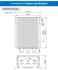 Adjustable boost Buck Input18 to 40 Volt <strong>Output</strong> 48v 15A Step up Dc Dc Converter - Product Image 5