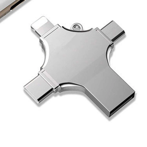 Fabrik preis Hochgeschwindigkeits-USB-Flash-Laufwerk 4 In 1 Typ C Memory Stick 3.0 Ios Micro Android Otg Pen Drive 64GB 32GB 16GB - Product Image 1