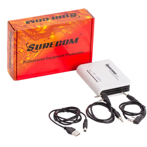 Surecom SR-112 SR112 Controller Cross Band Open Duplex Repeater für alle Walkie Talkie Funkgeräte mit K1 Plug Connect Kabel - Product Image 1