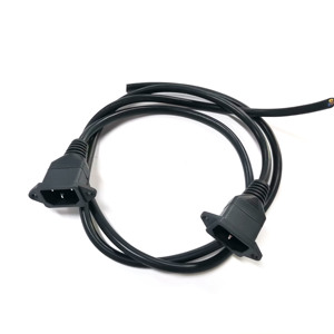 3 X0.75mm2 Monti erbarer C14-Stecker Netz kabel freies Ende für Computer ausrüstung, Netzwerk geräte - Product Image 2