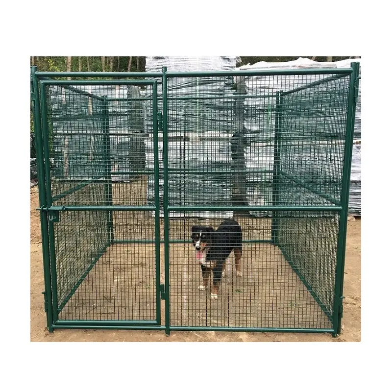 China factory fast delivery dog house / dog playpen plastic / metal steel wire mesh dog kennels