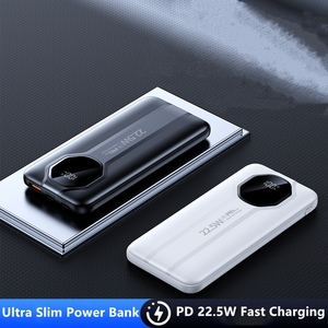 Niedriger Preis PD 22,5 W Schnelllade-Power bank 20000mah 10000mAh Tragbares Ladegerät LED-Anzeige Power bank mit hoher Kapazität USB-C Ausgang - Product Image 6