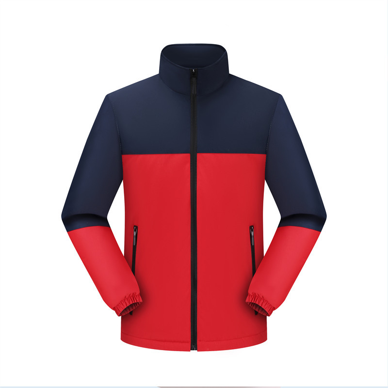 Red and navy blue