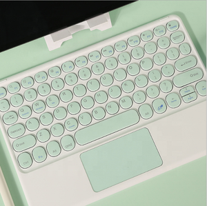 Teclado y ratón inalámbrico BT para videojuegos, con trackpad, para mac, touchpad, Samsung, ipad, tableta 10,2, 10,5, 10,9, 10 pulgadas - Product Image 3