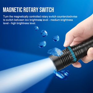 Trustfire df006 Scuba <span class=keywords><strong>Diving</strong></span> Đèn pin 2300 lumen dưới nước 100m IP68 không thấm nước 26650 Dive <span class=keywords><strong>Torch</strong></span> - Product Image 3