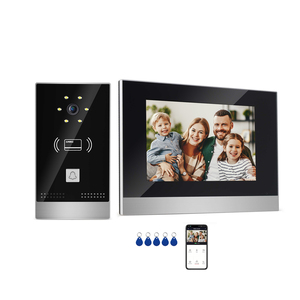 Sistema de intercomunicación de vídeo TCP/IP, timbre de puerta eléctrico, WIFi, Tuya Smart Cat 5, intercomunicador de red de Audio y vídeo, cámara para Villa - Product Image 1
