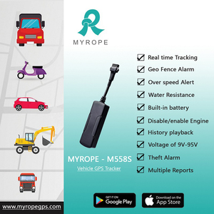 Android IOS APP Vehicle GPS Tracker con control remoto Seguimiento en tiempo real Múltiples alarmas - Product Image 6