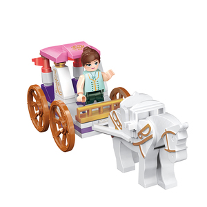 Cogo בנות חינוך נסיכה טירה בית diy לבנות בלוקים הרכבה - Product Image 4