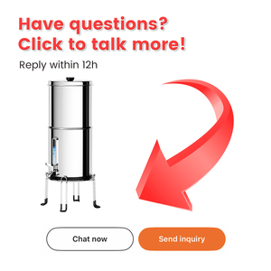 Máy lọc nước 304 thép không gỉ trọng lực lọc nước với berkey Lọc NSF chứng nhận - Product Image 6