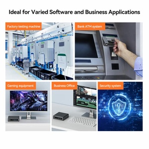 Maxtang Mini-PCs mit Intel N100-CPU DDR4 16GB RAM 1TB M.2 SATA SSD Aluminium-PC ohne Lüfter für industrielle und pädagogische Zwecke - Product Image 5