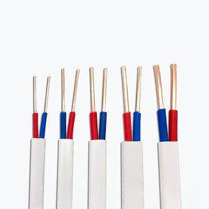 Saf bakır RVVB paralel çizgi siyah ve beyaz 2 çekirdekli 3 çekirdekli 4 çekirdekli 0.5/1/1.5/2.5mm güç kablosu kılıflı tel - Product Image 6