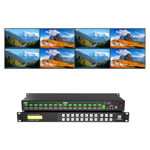Kensence Fast Seamless Switching HD 4K RS232 TCP/IP EDID Control 4x4 6x4 8X8 <strong>HDMI</strong> Matrix Switcher