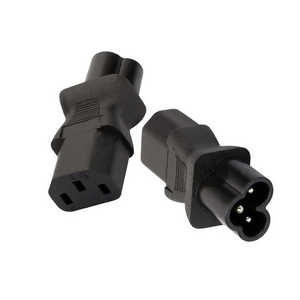 Enchufe adaptador de corriente C13 a C6 negro de alta corriente Entrada de 3 clavijas para centro de datos/electrodomésticos de oficina 100-240V 10A Certificado CE - Product Image 2