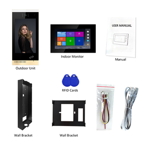 Seguridad para el hogar, pantalla FHD de 10 pulgadas, sistema de intercomunicación de vídeo IP, Tuya, Control remoto inalámbrico, cámara HD, intercomunicador bidireccional para apartamento - Product Image 2