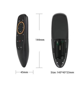 Großhandel G10 Intelligente Sprach fernbedienung mit Lern funktion 2.4G Drahtloser USB-Empfänger Gyro Sensing Air Mouse G10S PRO
