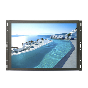 Monitor de pantalla táctil IPS capacitiva de 10 pulgadas Resolución Full HD 1920x1200 para entradas HDMI VGA USB BNC Altavoz incorporado de Marco abierto