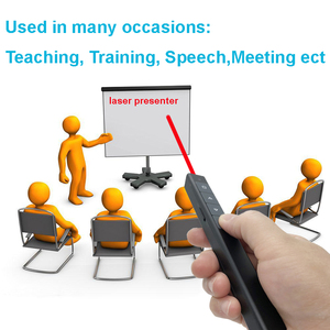 Telecomando presentazione presentatore Wireless puntatore Laser a luce rossa per la pagina Powerpoint up down presentatore laser clicker - Product Image 6
