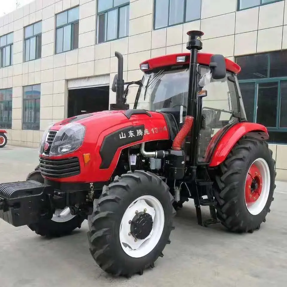 Directamente de la fábrica de suministro de China tractores gran potencia 120HP 150HP 4WD maquinaria agrícola