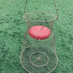 Thiết kế mới dây thép mạ kẽm cá Giỏ dây đóng mở cá giỏ xách tay giỏ cá mạnh mẽ và dễ sử dụng - Product Image 6