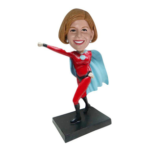 Mamma è n. 1 Super mamma Bobble Head migliori regali per la festa della mamma su misura la tua testa Bobble - Product Image 6