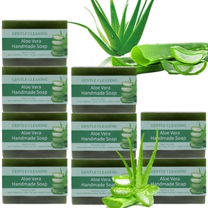 Oem Tự Nhiên Aloe Vera Tắm Thanh Xà Phòng Rắn Hình Thức Làm Bằng Tay Cho Cơ Thể Sâu Làm Sạch Hiệu Quả Cho Dầu Khô Nhà Máy Da Thơm - Product Image 1