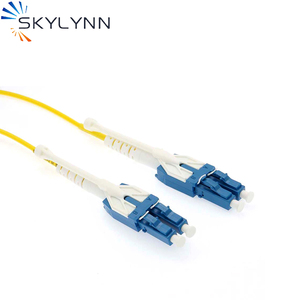Yüksek yoğunluklu dubleks LC UPC APC Uniboot 2.0mm 3.0mm SM OM3 OM4 Fiber optik yama kablosu için FTTH ağ Optimal çekme Tab tasarımı - Product Image 6