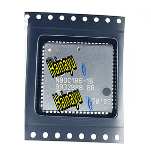 Hainayu IC entegre devre BOM listesi tırnak hızlı teslimat 16-bit mikroişlemci PQCC-68 Pin 186 gömülü eski CPU N80C186-16 - Product Image 1