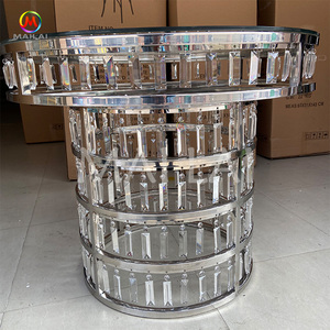 Pha Lê Bánh Bảng Trang Trí Mới Thép Không Gỉ Bánh Bảng Cho Đám Cưới - Product Image 2