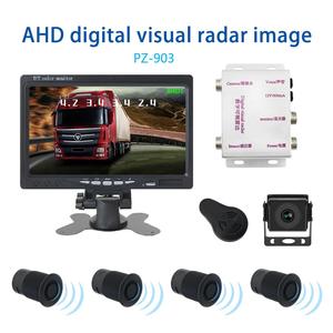 7-Inch Wireless Waterproof <strong>Backup</strong> Camera System for <strong>Cars</strong> Truck Bus 4 <strong>Sensor</strong> <strong>LED</strong> <strong>Display</strong> <strong>Reverse</strong> Rear View Parking Assist - Product Image 3